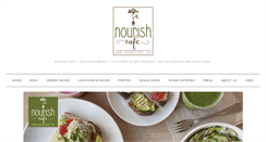 Desktop Screenshot of nourishcafesf.com